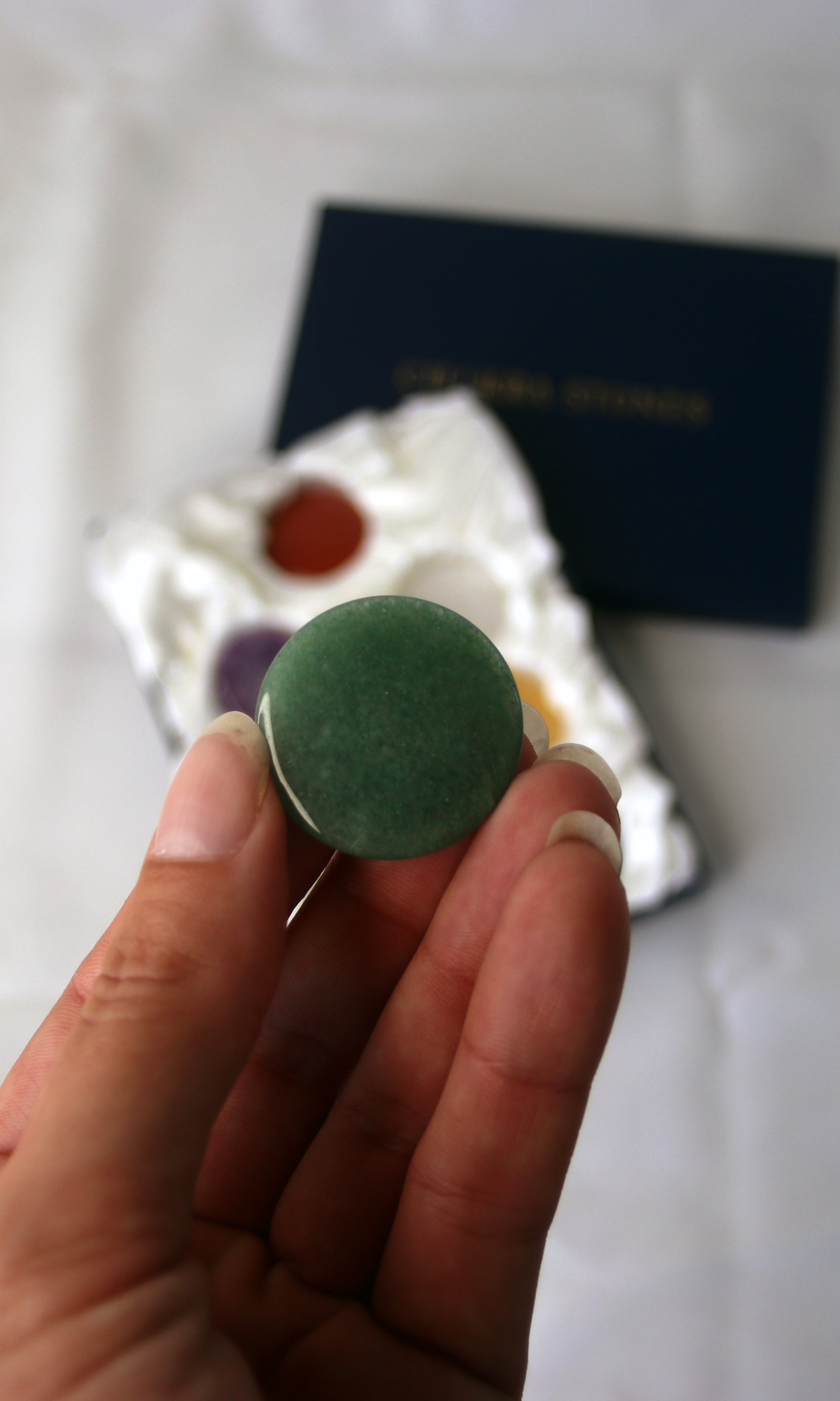 Chakra Healing Set - Flat Stones boxed